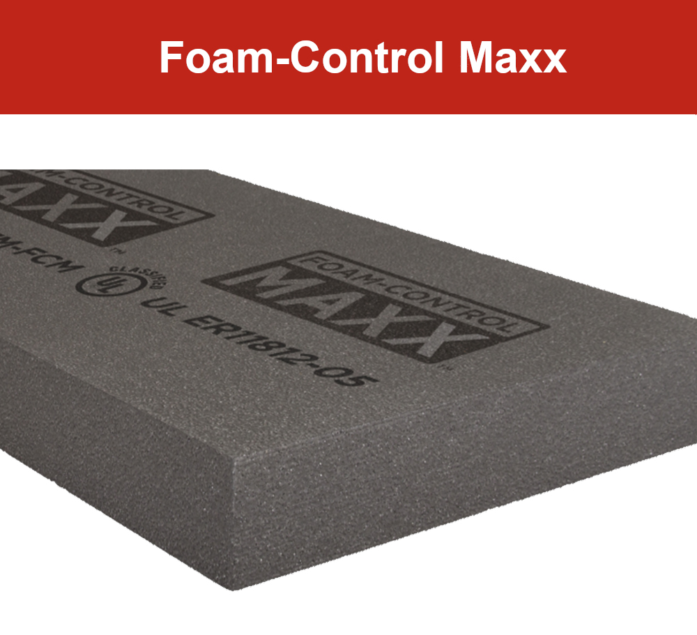 Foam-Control MAXX 100, 150, 250 Foam Insulation With Graphite